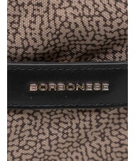 BORBONESE DOWNTOWN sac bandouli&egrave;re op naturel / noir - Sacs pour Femme - 3