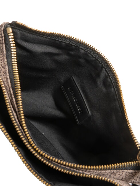 DOWNTOWN sac bandouli&egrave;re op naturel / noir - Sacs pour Femme