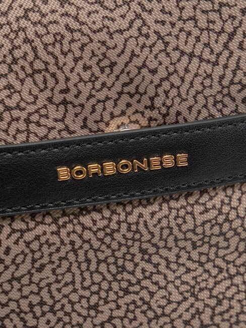 LUNA DOWNTOWN Sac bandouli&egrave;re ajustable op naturel / noir - Sacs pour Femme