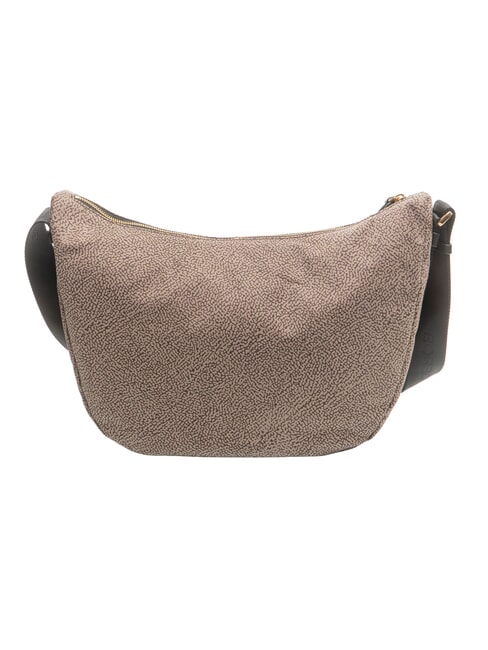 LUNA DOWNTOWN Sac bandouli&egrave;re ajustable op naturel / noir - Sacs pour Femme
