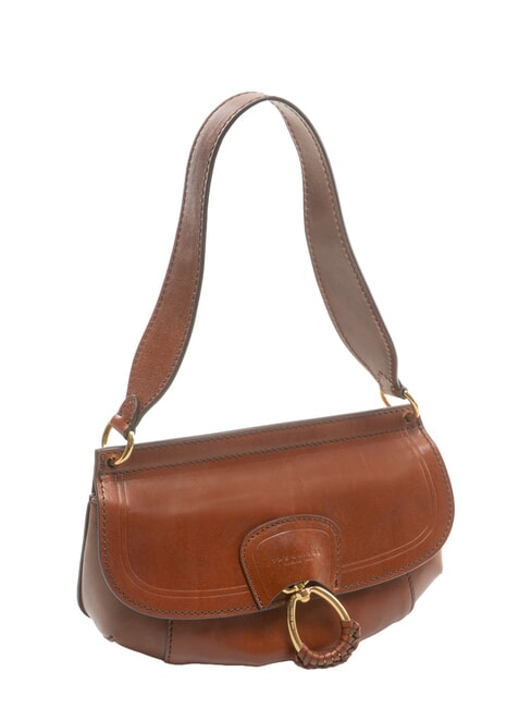 ERICA Sac bandouli&egrave;re en cuir MARRON - Sacs pour Femme