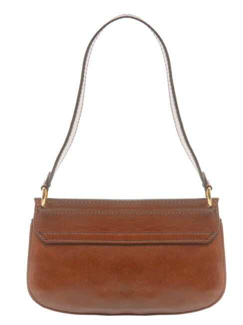 ERICA Sac bandouli&egrave;re en cuir MARRON - Sacs pour Femme