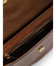 THE BRIDGE ERICA Sac bandouli&egrave;re en cuir MARRON - Sacs pour Femme - 5