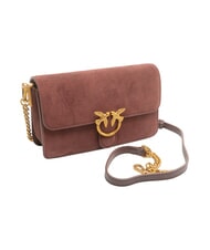 PINKO LOVE ONE SLOUCHY Mini sac bandouli&egrave;re en cuir - Sacs pour Femme