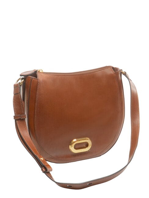 ILARIA Sac bandouli&egrave;re ajustable MARRON - Sacs pour Femme
