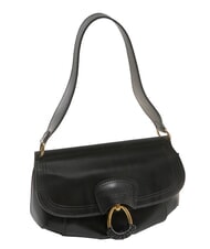 THE BRIDGE ERICA Sac bandouli&egrave;re en cuir black Gold - Sacs pour Femme - 2