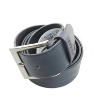 GUESS LOGO ceinture en cuir bleu - Ceintures - 3