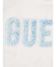 GUESS KIDS T-shirt &agrave; manches courtes blanc pur - Tee-shirt enfant - 3