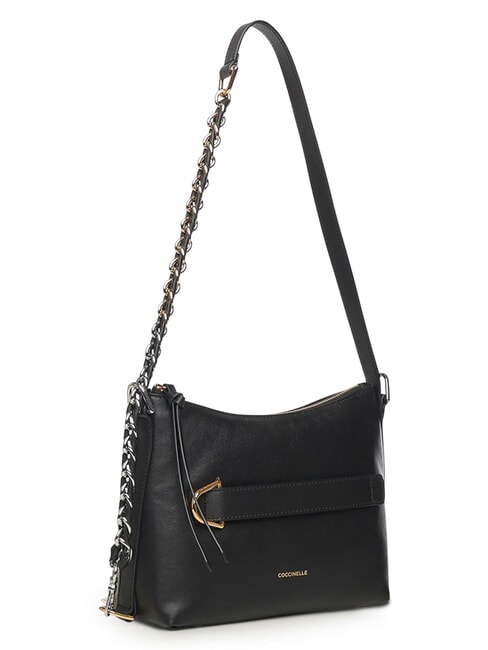 GRETEL PUFFY SM sac bandouli&egrave;re Noir - Sacs pour Femme
