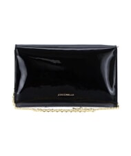 COCCINELLE MAGIE 2NITE PAT Mini sac bandouli&egrave;re en cuir Noir - Sacs pour Femme - 3