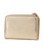 COCCINELLE METALLIC SMOOTH METAL portefeuille en cuir d'or - Portefeuilles Femme - 3