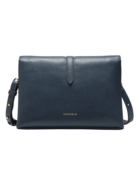 DORIAN  Sac bandouli&egrave;re, en cuir bleu nuit - Sacs pour Femme