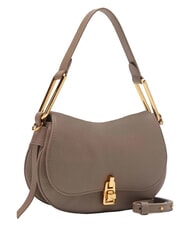 COCCINELLE MAGIE SOFT Sac bandouli&egrave;re en cuir avec bandouli&egrave;re taupe chaud - Sacs pour Femme - 2