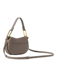 COCCINELLE MAGIE SOFT Sac bandouli&egrave;re en cuir avec bandouli&egrave;re taupe chaud - Sacs pour Femme - 3