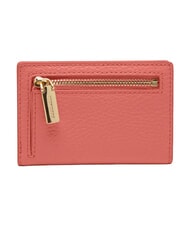 COCCINELLE METALLIC SOFT Portefeuille en cuir argile rose - Portefeuilles Femme - 3