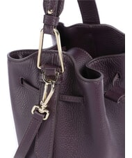 COCCINELLE MALORY Mini sac seau avec bandouli&egrave;re prunes - Sacs pour Femme - 3