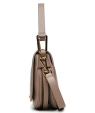 COCCINELLE MAGIE SOFT Sac bandouli&egrave;re en cuir avec bandouli&egrave;re taupe chaud - Sacs pour Femme - 3