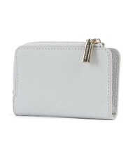 COCCINELLE METALLIC SOFT Porte-cartes en cuir neige - Portefeuilles Femme - 3