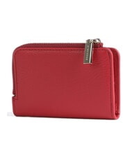 COCCINELLE METALLIC SOFT Porte-cartes en cuir rubis - Portefeuilles Femme - 3