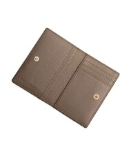 COCCINELLE METALLIC SOFT Portefeuille en cuir taupe chaud - Portefeuilles Femme - 2