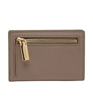 COCCINELLE METALLIC SOFT Portefeuille en cuir taupe chaud - Portefeuilles Femme - 3