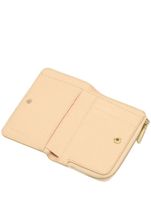 METALLIC SOFT Petit portefeuille en cuir bouleau - Portefeuilles Femme