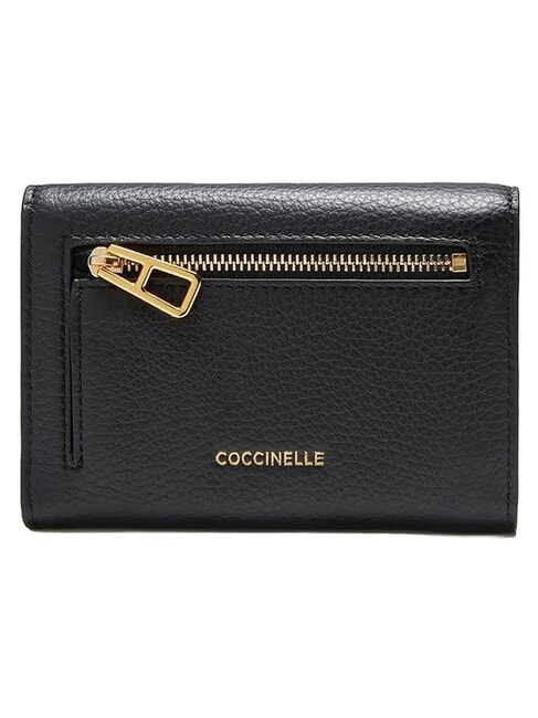 MAGIE  Portefeuille en cuir moyen Noir - Portefeuilles Femme