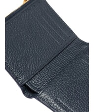 COCCINELLE MAGIE Porte-feuille en cuire bleu nuit - Portefeuilles Femme - 2