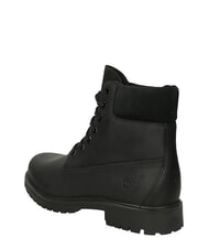 TIMBERLAND 25 Bottines en cuir &agrave; lacets noir pleine fleur - Chaussures Homme - 4