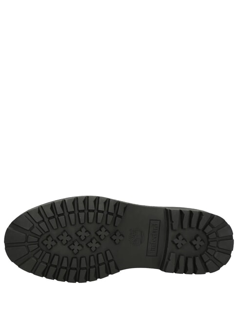 25 Bottines en cuir &agrave; lacets noir pleine fleur - Chaussures Homme