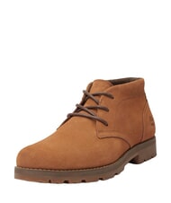 TIMBERLAND BRITTON SQUARE Bottine basse &agrave; lacets en cuir daim rouille - Chaussures Homme - 5