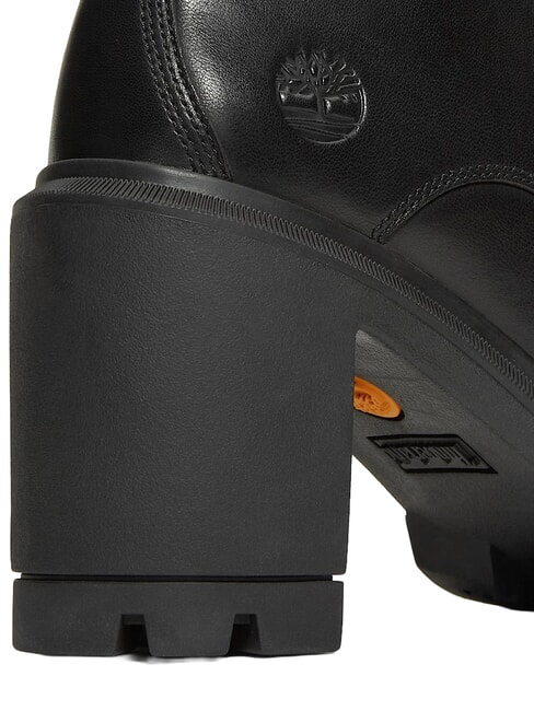 ALLINGTON bottines hautes en cuir Jetblack - Chaussures Femme