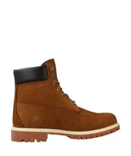 TIMBERLAND PREMIUM Bottines en cuir &agrave; lacets orange - Chaussures Homme - 3