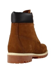 TIMBERLAND PREMIUM Bottines en cuir &agrave; lacets orange - Chaussures Homme - 5