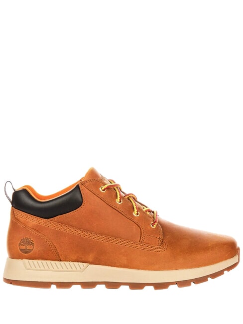 KILLINGTON LOW Baskets en cuir bl&eacute; - Chaussures Homme