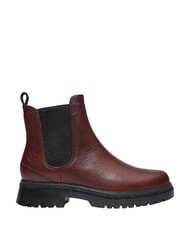 TIMBERLAND CAMBRIA VALLEY Bottines en cuir bordeaux pleine fleur - Chaussures Femme - 2