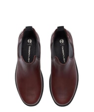 TIMBERLAND CAMBRIA VALLEY Bottines en cuir bordeaux pleine fleur - Chaussures Femme - 3