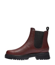 TIMBERLAND CAMBRIA VALLEY Bottines en cuir bordeaux pleine fleur - Chaussures Femme - 4