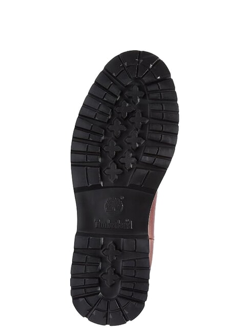 CAMBRIA VALLEY Bottines en cuir bordeaux pleine fleur - Chaussures Femme