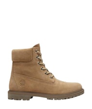 TIMBERLAND PREMIUM Bottines en cuir &agrave; lacets beige moyen - Chaussures Femme - 2