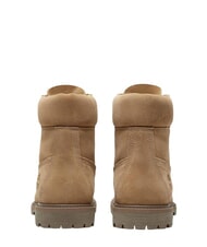 TIMBERLAND PREMIUM Bottines en cuir &agrave; lacets beige moyen - Chaussures Femme - 5