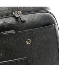 PIQUADRO Sac a dos Ligne VIBE OUT, en cuir, pour ordinateur portable jusqu'à 13" Noir - Sacs à dos pour ordinateur portable - 4