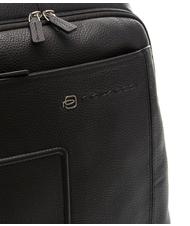PIQUADRO Sac a dos Ligne VIBE OUT, en cuir, pour ordinateur portable jusqu'&agrave; 13" MORO - Sacs &agrave; dos pour ordinateur portable - 4