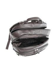PIQUADRO Sac a dos Ligne VIBE OUT, en cuir, pour ordinateur portable jusqu'&agrave; 13" MORO - Sacs &agrave; dos pour ordinateur portable - 5