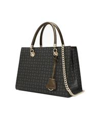 POLLINI Tapiro Sac &agrave; main bandouli&egrave;re bronze noir - Sacs pour Femme - 3