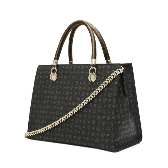 Heritage Bronze Sac à main avec bandoulière bronze noir - Sacs pour Femme