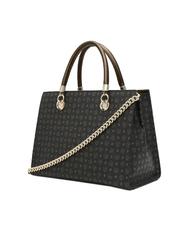 POLLINI Tapiro Sac &agrave; main bandouli&egrave;re bronze noir - Sacs pour Femme - 4