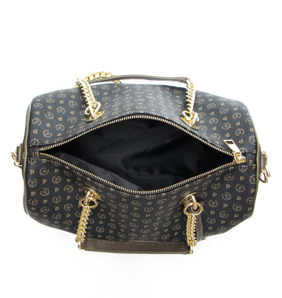 Tapiro Sac à main bandoulière bronze noir - Sacs pour Femme