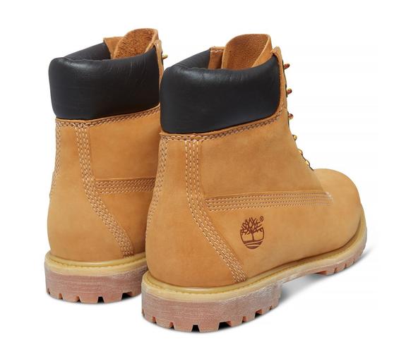 bottes 6 POUCES PREMIUM, nubuck jaune - Chaussures Femme