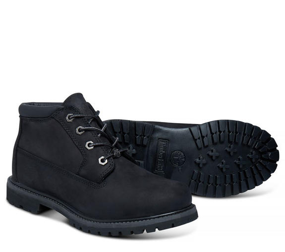 Bottes NELLIE CHUKKA, au nubuck Jetblack - Chaussures Femme